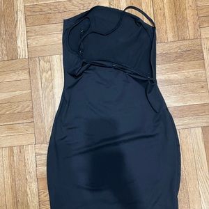 Mini black dress
